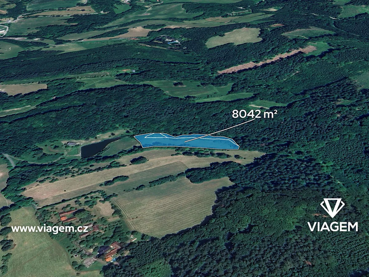 Prodej podílu 5/8 pole 5026 m²